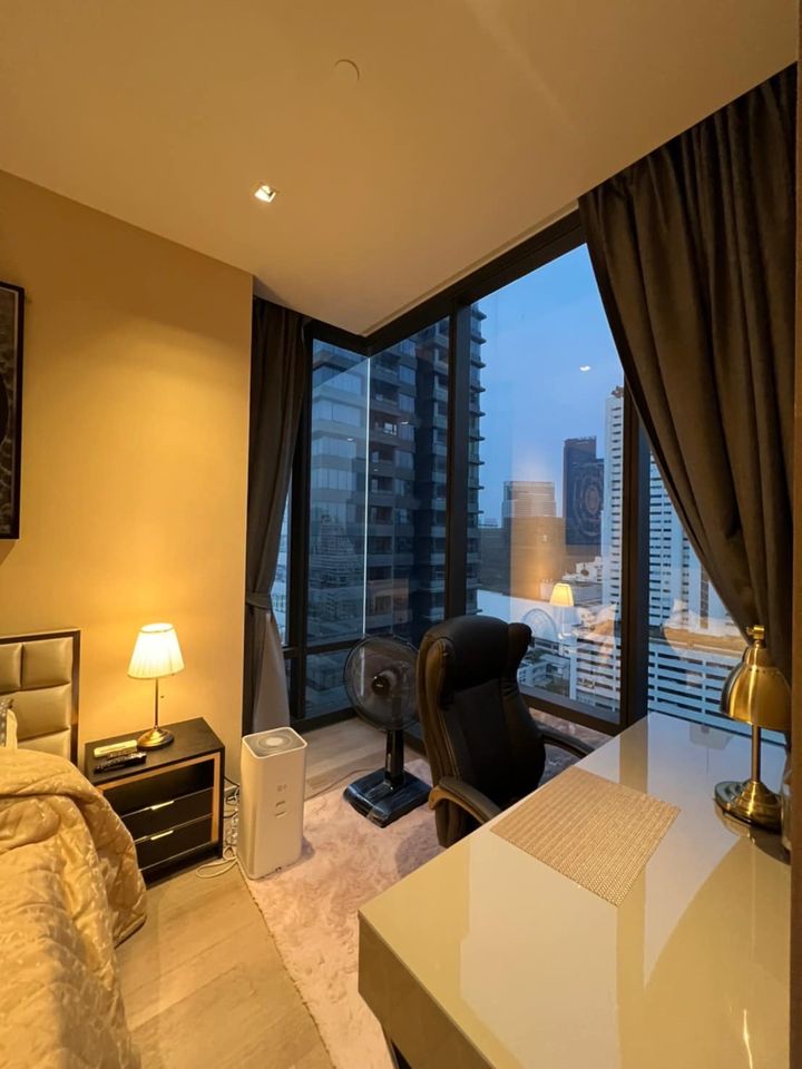 6607-181 Silom Chula,Condo for rent,BTS Chongnonsi,Ashton Silom,Luxury room,Fully furnished.