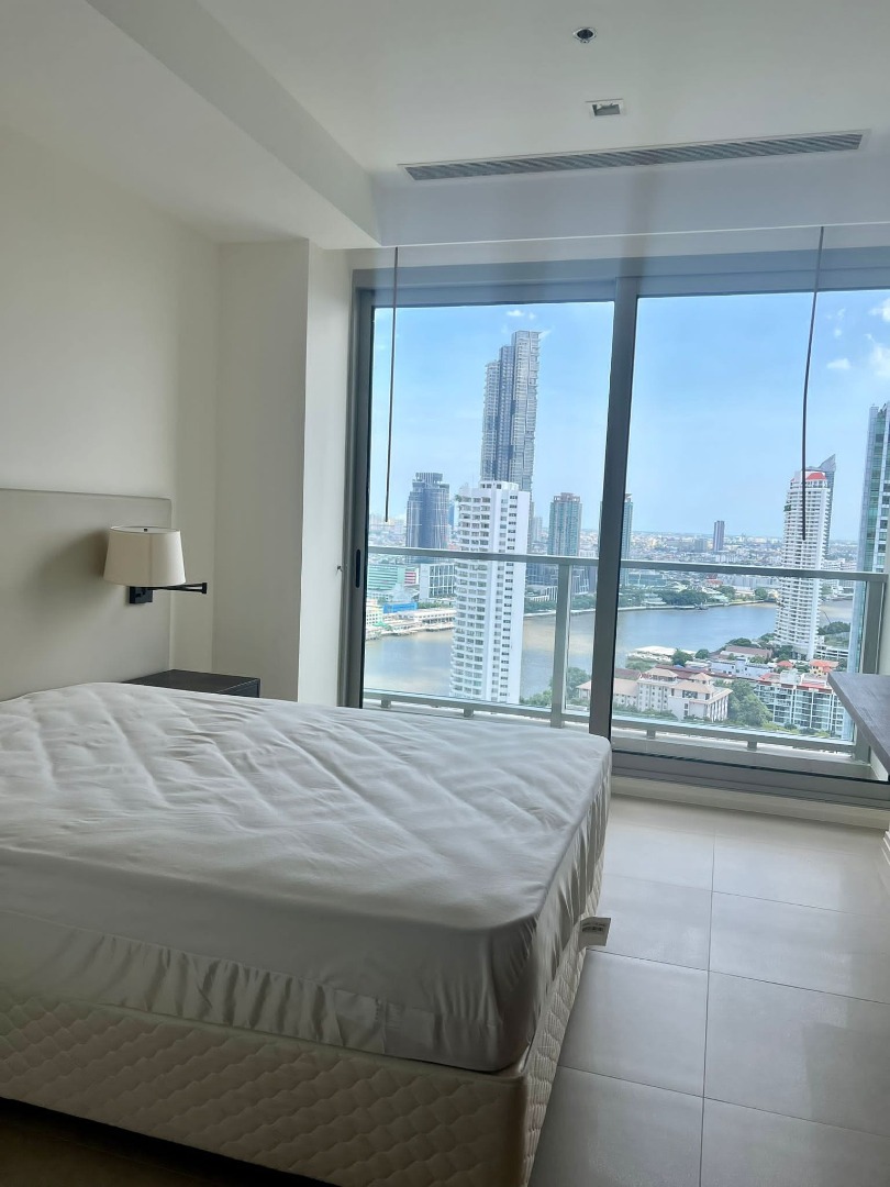 6608-001 Charoennakorn Klongsan,Condo for rent,BTS SaphanTaksin,The River,2Bedroom,Fully Furnished.