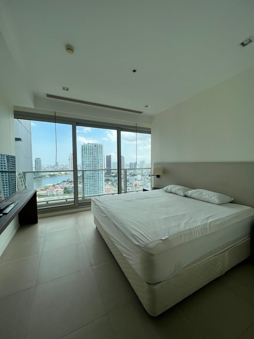 6608-001 Charoennakorn Klongsan,Condo for rent,BTS SaphanTaksin,The River,2Bedroom,Fully Furnished.