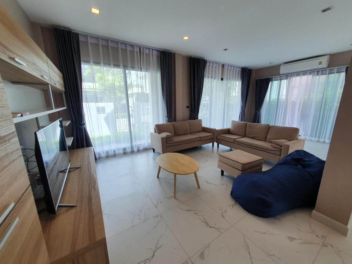 6608-033 Vibhavadi Ngamwongwan,House for rent,Bangkok Boulevard,3Bedrooms,Fully Furnished.