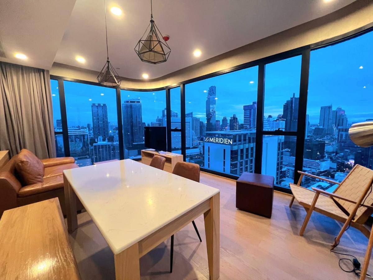 * * ว่าง 1 กันยายน 2567 * * 6608-047 Silom Chula,Condo for rent,MRT SamYan,Ashton Chula-Silom,2Bedrooms,Fully furnished,Luxury room.