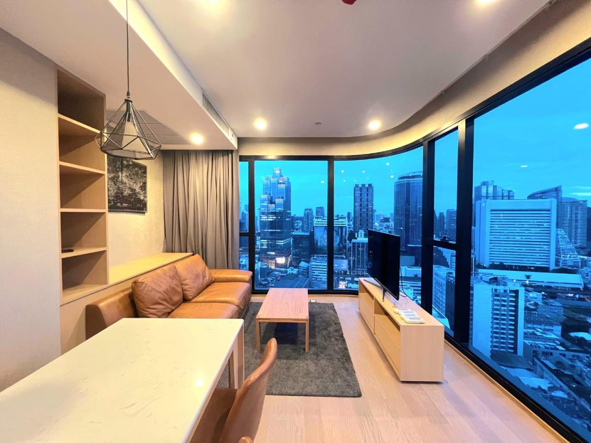 * * ว่าง 1 กันยายน 2567 * * 6608-047 Silom Chula,Condo for rent,MRT SamYan,Ashton Chula-Silom,2Bedrooms,Fully furnished,Luxury room.