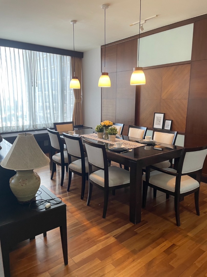 6608-062 Lumpini PathumWan,Condo for rent,BTS PloenChit,All Seasons Mansion,3Bedrooms,Nice decoration,Fully furnished.