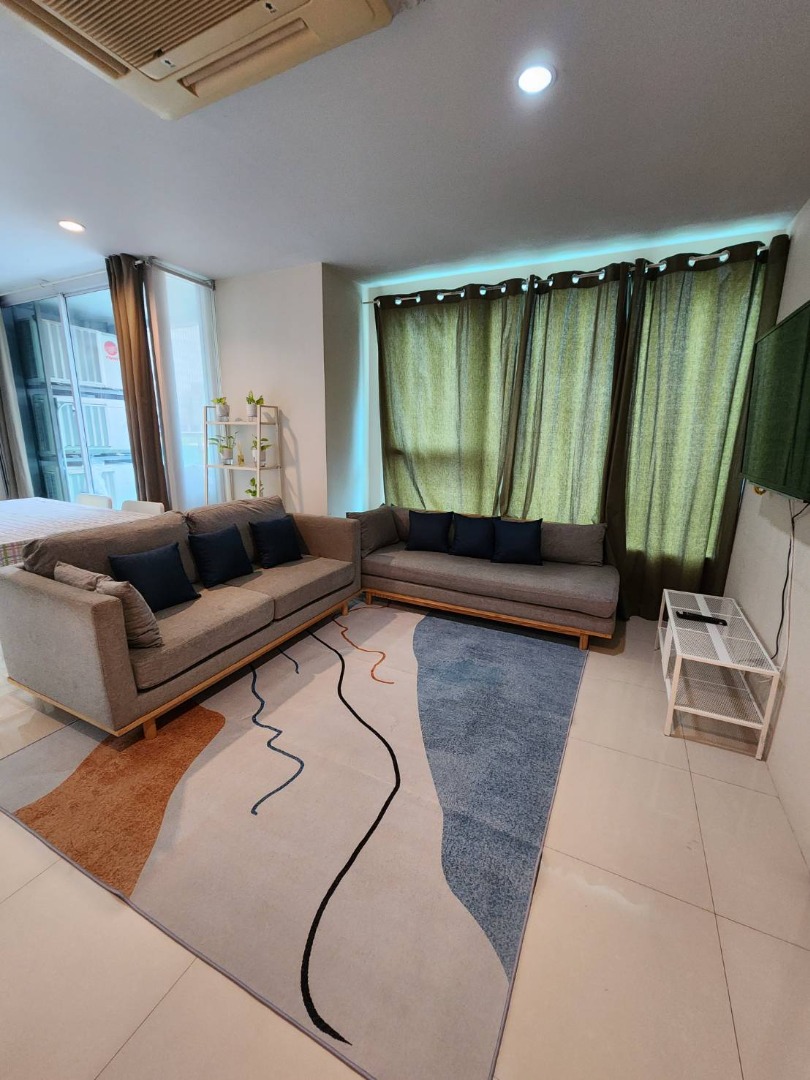 6608-123 Asoke Sukhumvit,Condo for rent,MRT Phetchaburi,Sukhumvit Living Town,2Bedrooms,Fully Furnished.