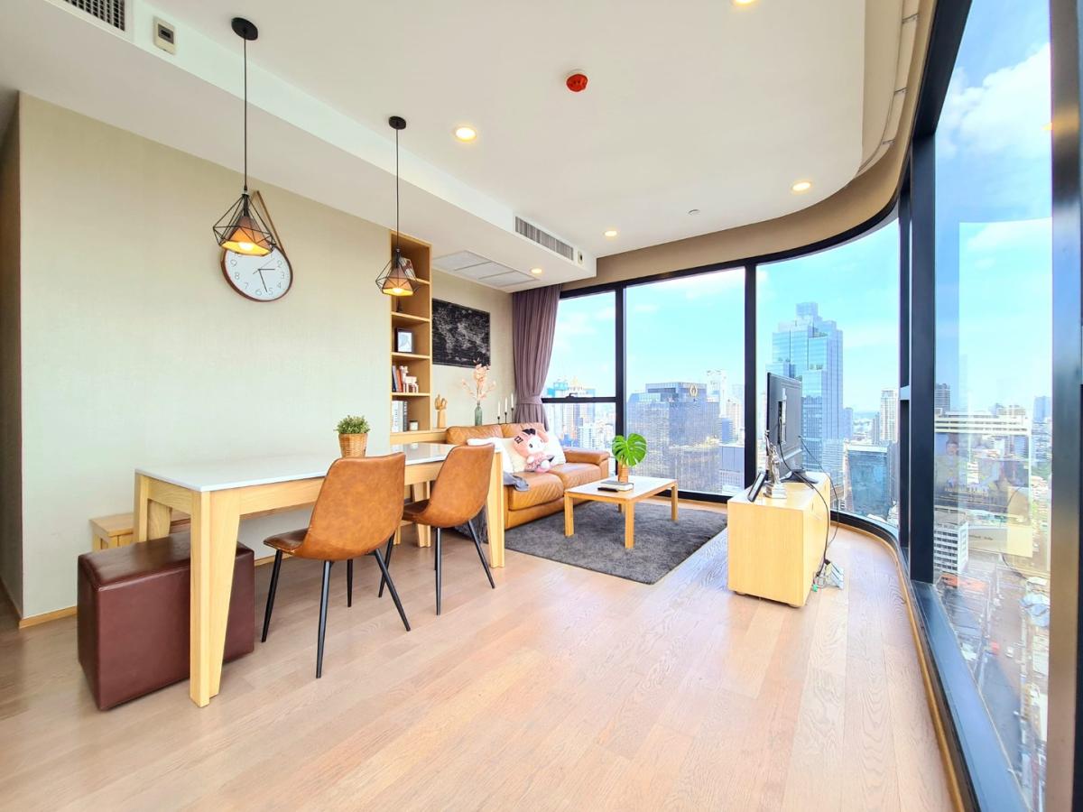 6608-129 Chula Silom,Condo for rent,MRT SamYan,Ashton Chula-Silom,2Bedrooms,Fully Furnished.