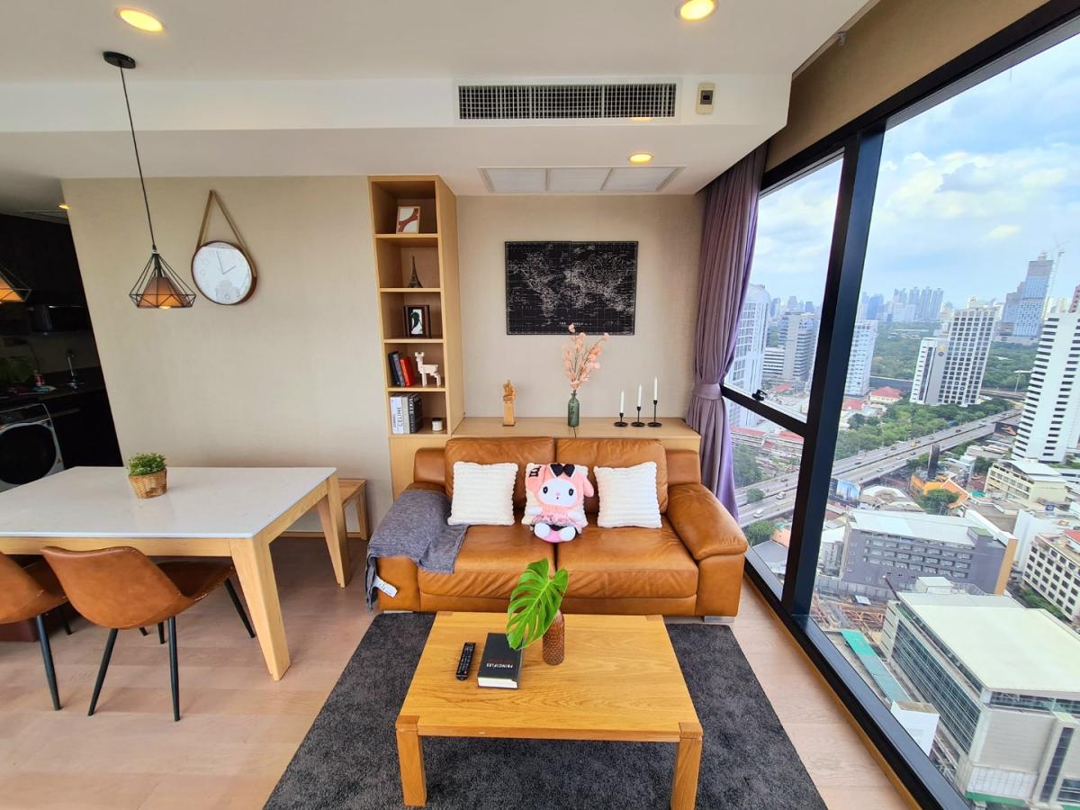 6608-129 Chula Silom,Condo for rent,MRT SamYan,Ashton Chula-Silom,2Bedrooms,Fully Furnished.