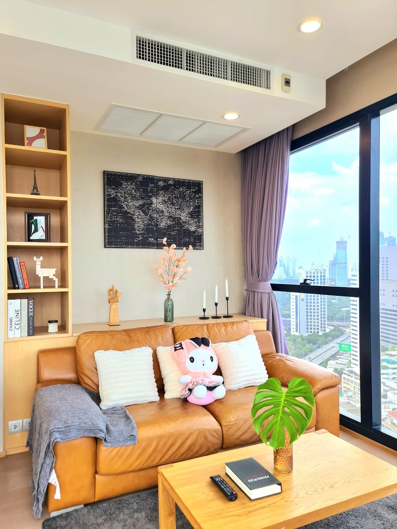 6608-129 Chula Silom,Condo for rent,MRT SamYan,Ashton Chula-Silom,2Bedrooms,Fully Furnished.