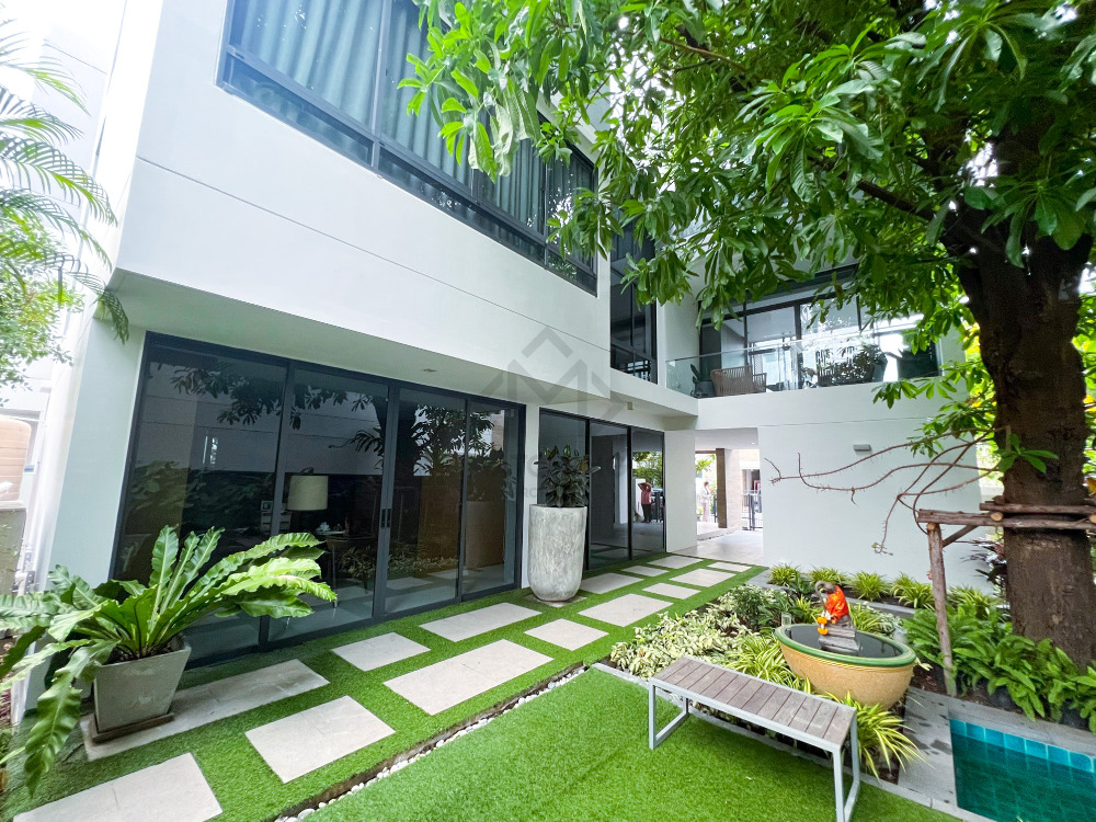 6608-175 Ratchada Rama 9 House for rent,Parc Priva, 4 bedrooms, 3 car parks.