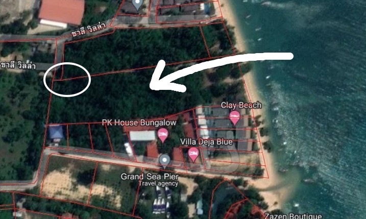 6608-192 SuratThani KoSamui,Land for sale,Land at Ko Samui,Nice location,Next to the sea,beautiful land.