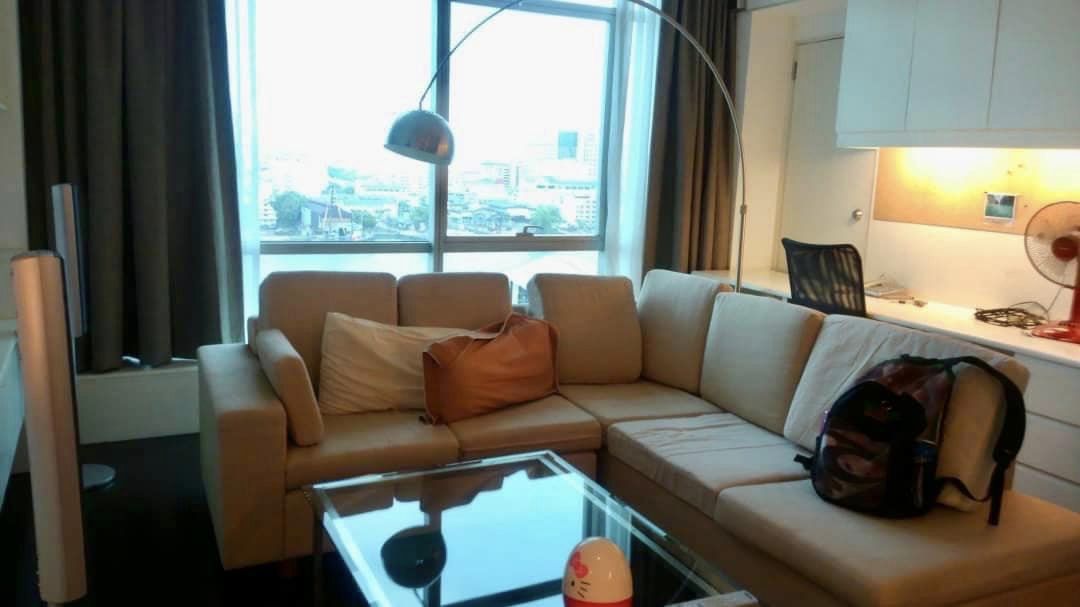 6608-195 Sathorn Charoennakorn,Condo for sale,BTS SaphanTaksin,Baan Sathorn  ChaoPhraya,2Bedrooms,Nice decoration.