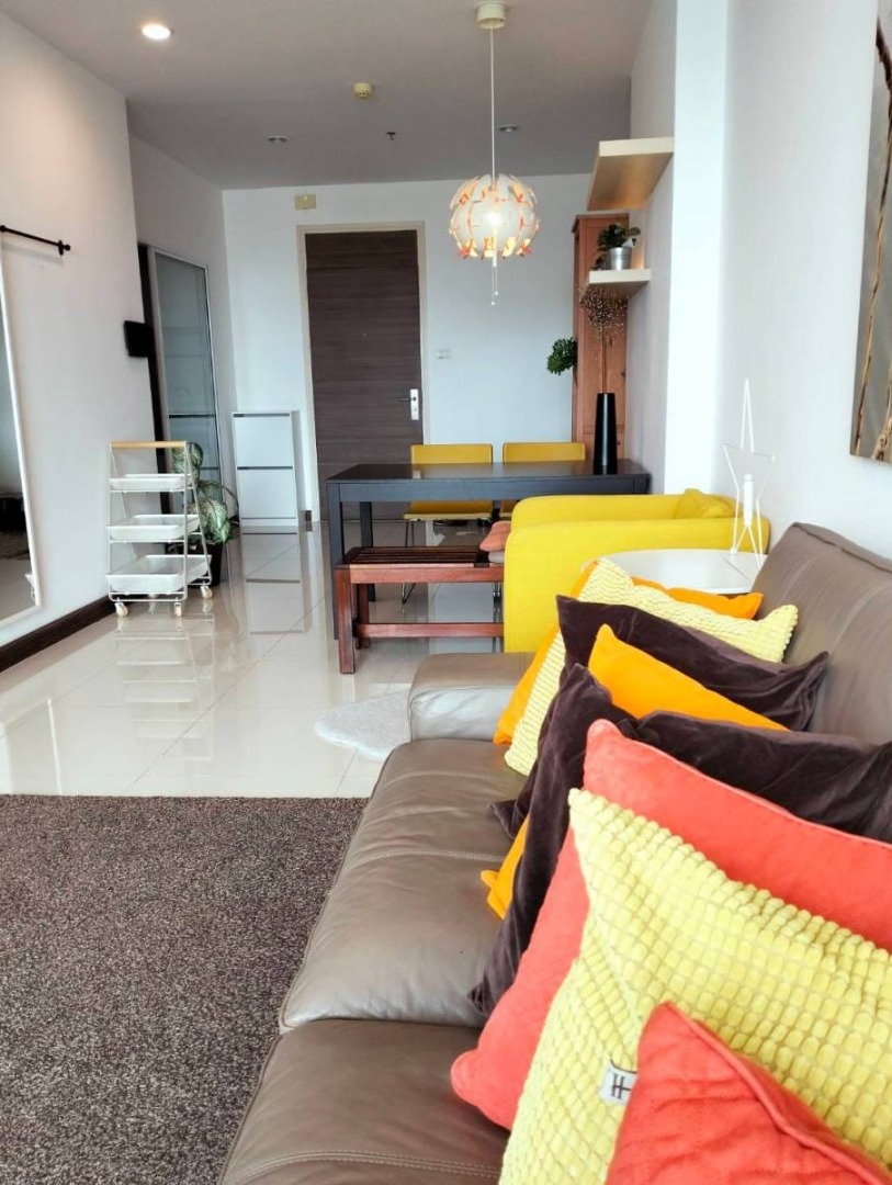 6608-205 Rama3 Narathiwat,Condo for rent,BRT Nararam,Supalai Prima Riva Rama3,Fully Furnished.