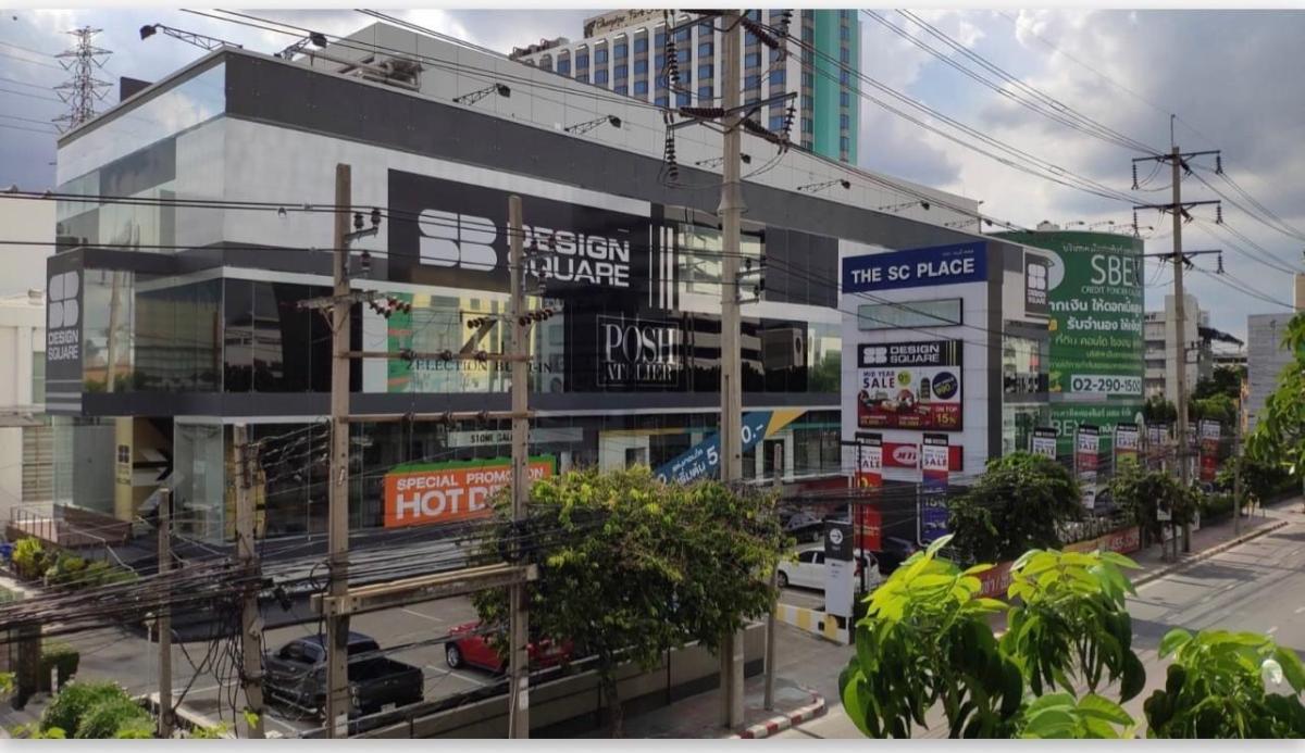 6608-217 Ratchada HuaiKhwang,Showroom for rent,Showroom at Ratchada,Divided into 4 floors for rent,Nice location.