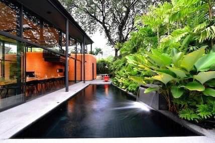 6609-012 Single house for rent, Sathorn, Rama 3, 3 single houses with swimming pool.