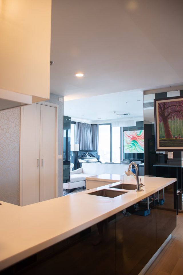 6609-017 Condo for sale, Phayathai Ratchathewi, BTS Ratchathewi, Pyne by Sansiri, 3 bedrooms, high floor, rare unit.