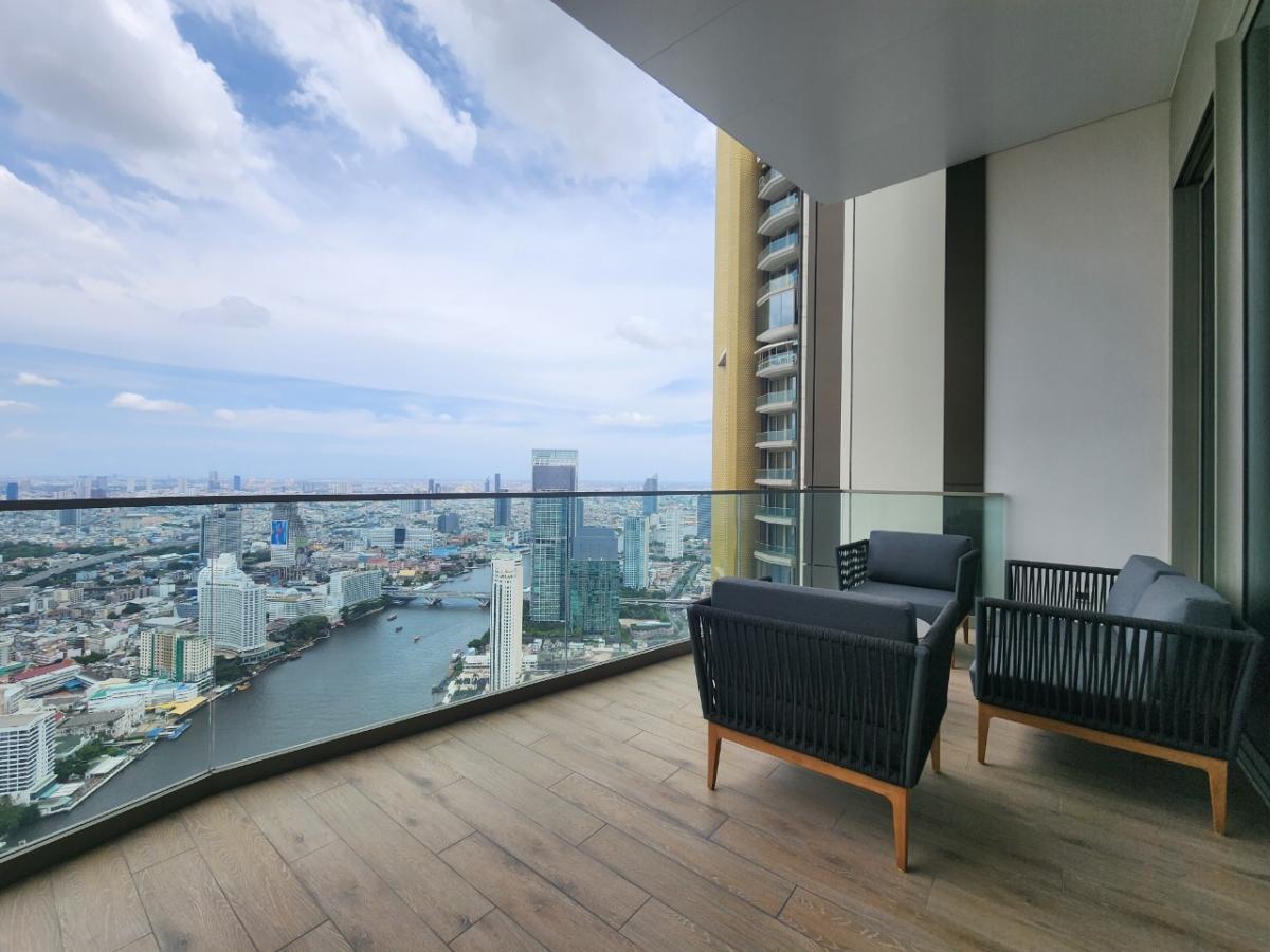 6609-0019 ขาย Penthouse The Residences at Mandarin Oriental Bangkok เจริญนคร พร้อมอยู่ ใกล้BTSไอคอนสยาม