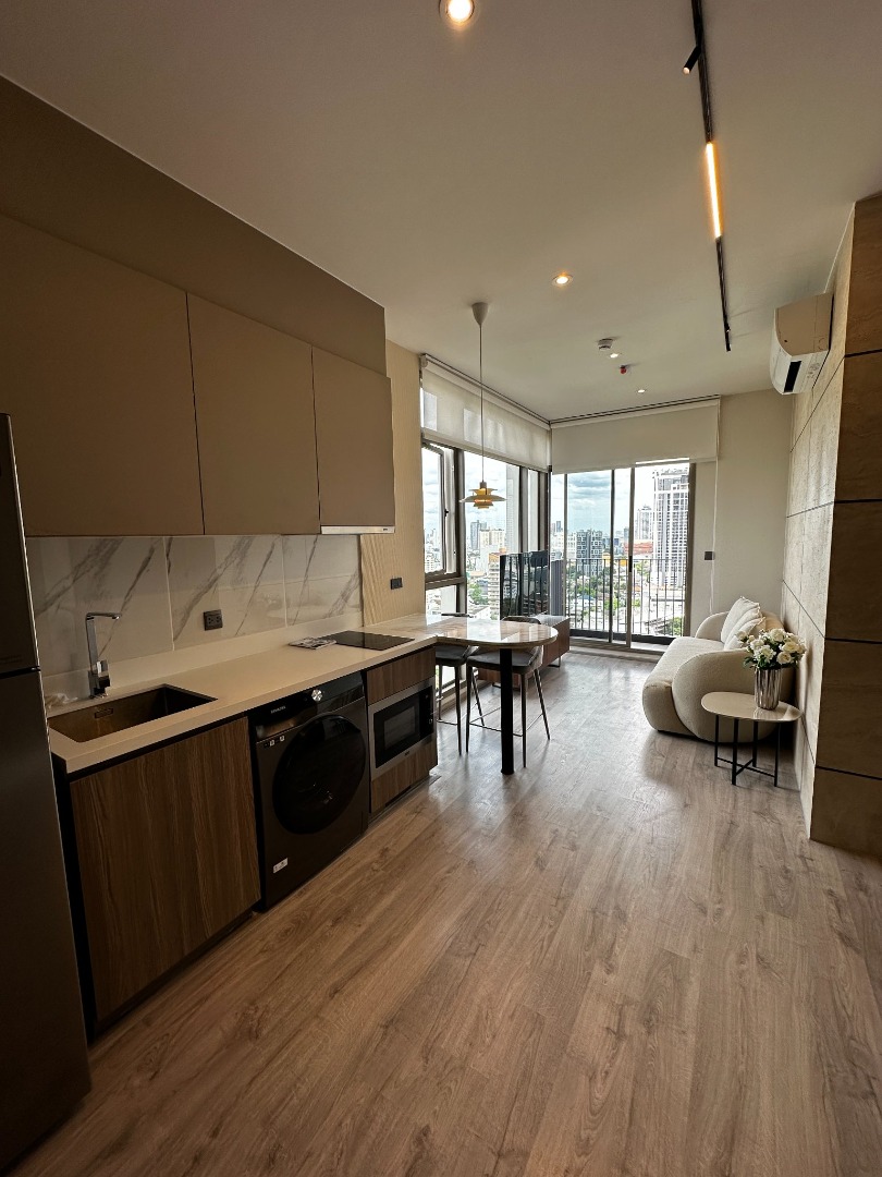 6609-044 Condo for rent Ekkamai,Sukhumvit. Rhythm ekkamai estate 1 Bedroom. Fully furnished