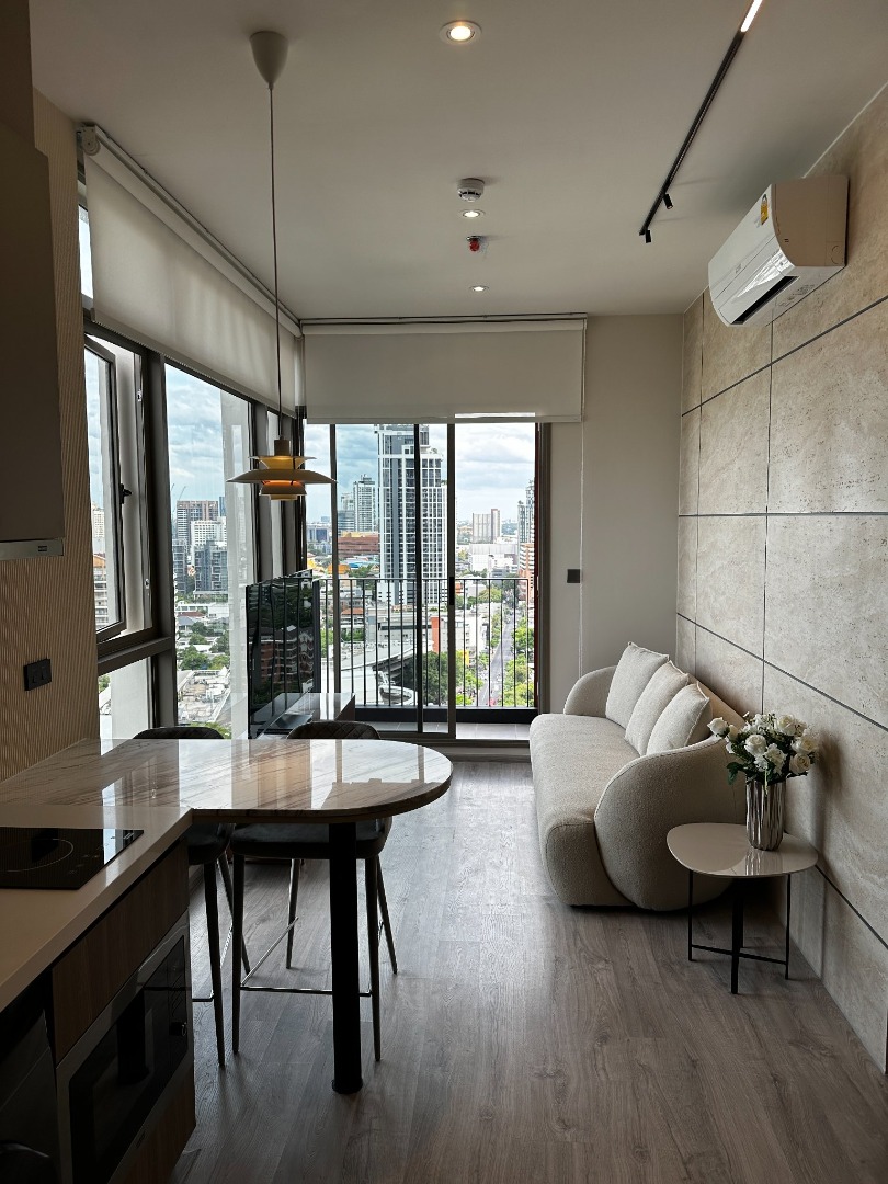 6609-044 Condo for rent Ekkamai,Sukhumvit. Rhythm ekkamai estate 1 Bedroom. Fully furnished