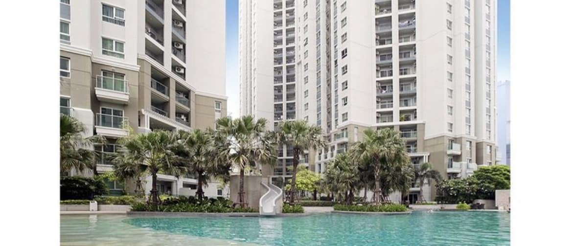 6609-056 Condo for sale. Rama9,Phetchaburi. Belle Grand Rama 9 2 Bedrooms. Fully furnished