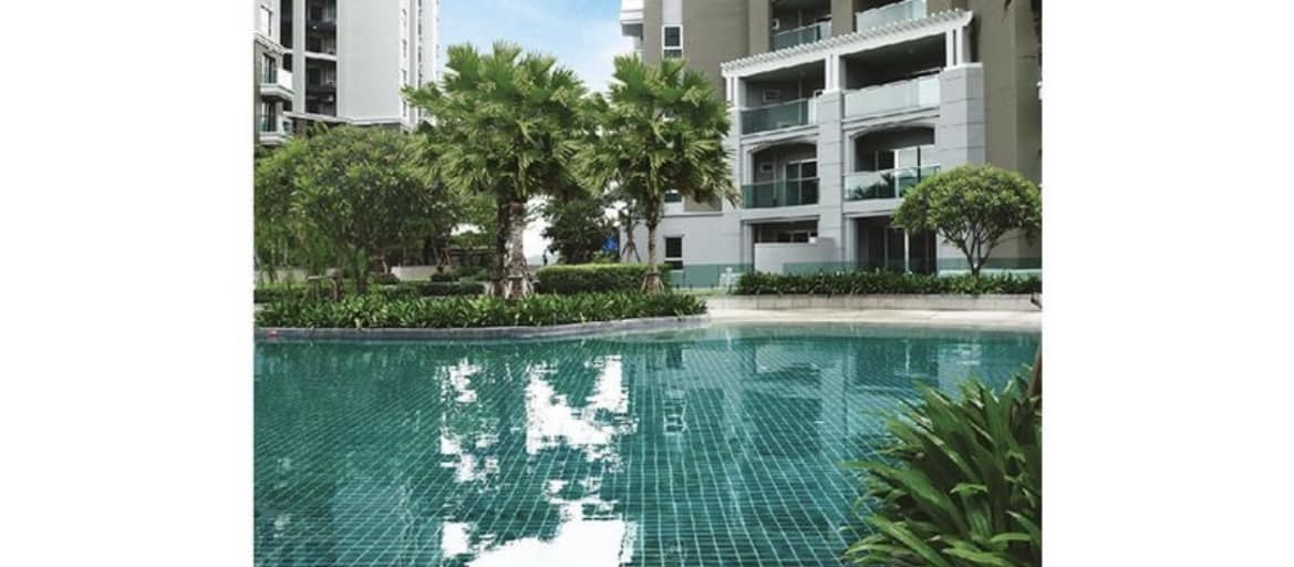 6609-056 Condo for sale. Rama9,Phetchaburi. Belle Grand Rama 9 2 Bedrooms. Fully furnished