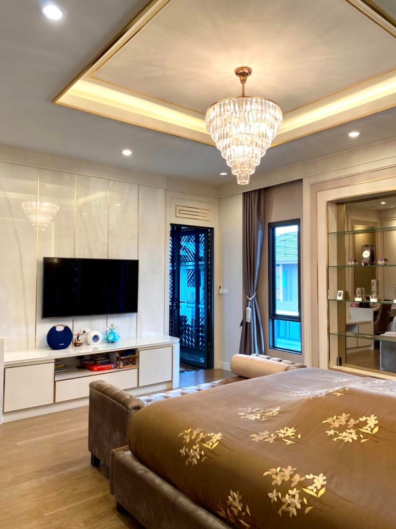 6609-069 ขาย/เช่าบ้านเดี่ยว บุราสิริ พัฒนาการ Burasiri Pattanakarn ตกแต่งเรียบหรูแนว Modern Luxury ด้วยหินอ่อนนำเข้าทั้งหลัง