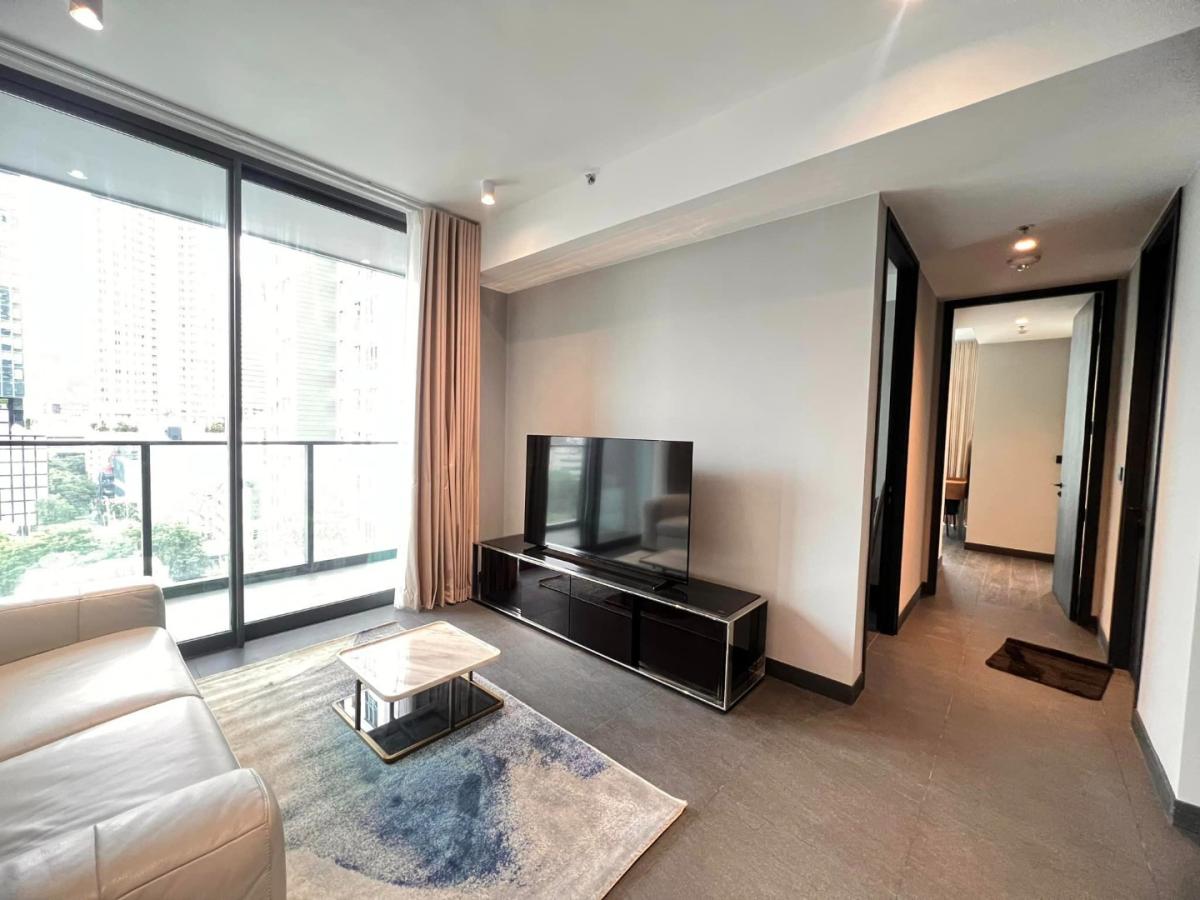 6609-071 Condo for rent Sathorn Narathiwat BTS St. Louis Tait Sathorn 12 2 floors, high atmosphere, city view.