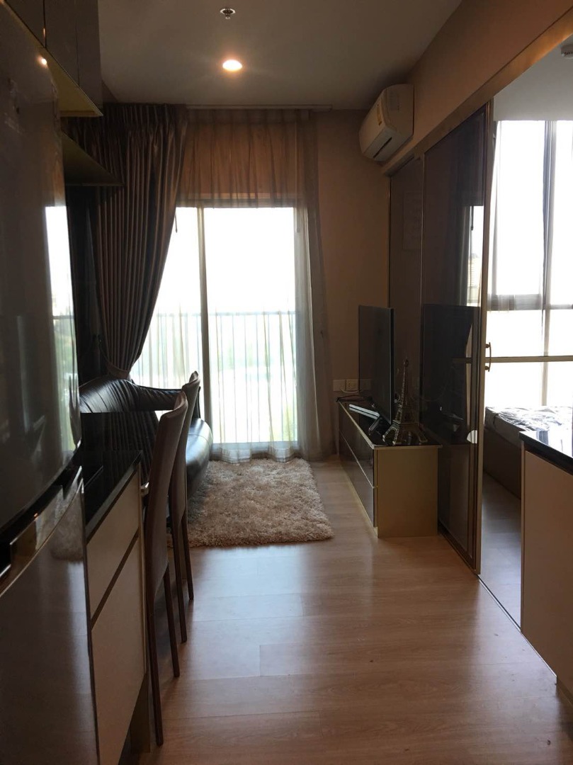 6609-075 Condo for rent. Ratchada,Huaykwang. Noble Revolve Ratchada 1 Bedroom. Fully furnished