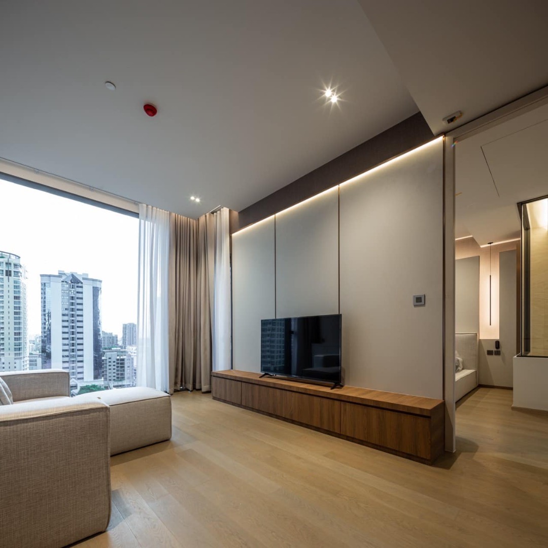 6609-110 Condo for rent. Asoke,Sukhumvit,BTSAsoke. The Strand 1 Bedroom. Fully furnished