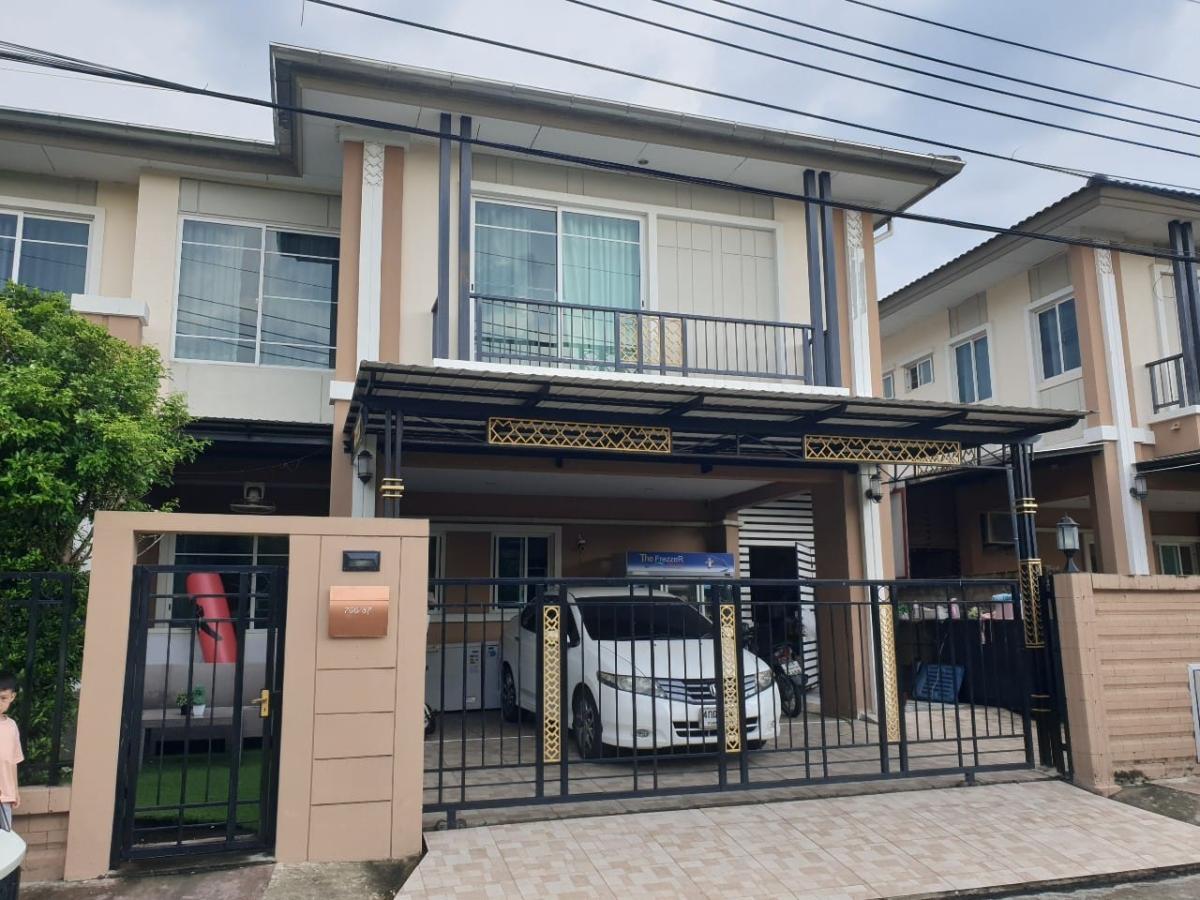 6609-128 House for sale. Phatthanakan,Suanluang,. 2-story detached house, Passorn Prestige Phatthanakan 38. 3 Bedrooms. Fully furnished