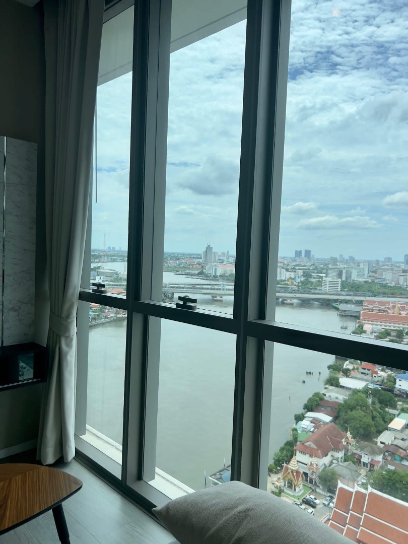 6609-141 Condo for rent in Bangpho,Chaophrayariver,MRTBangpho. 333 RIVERSIDE 2 bedrooms. Fully furnished