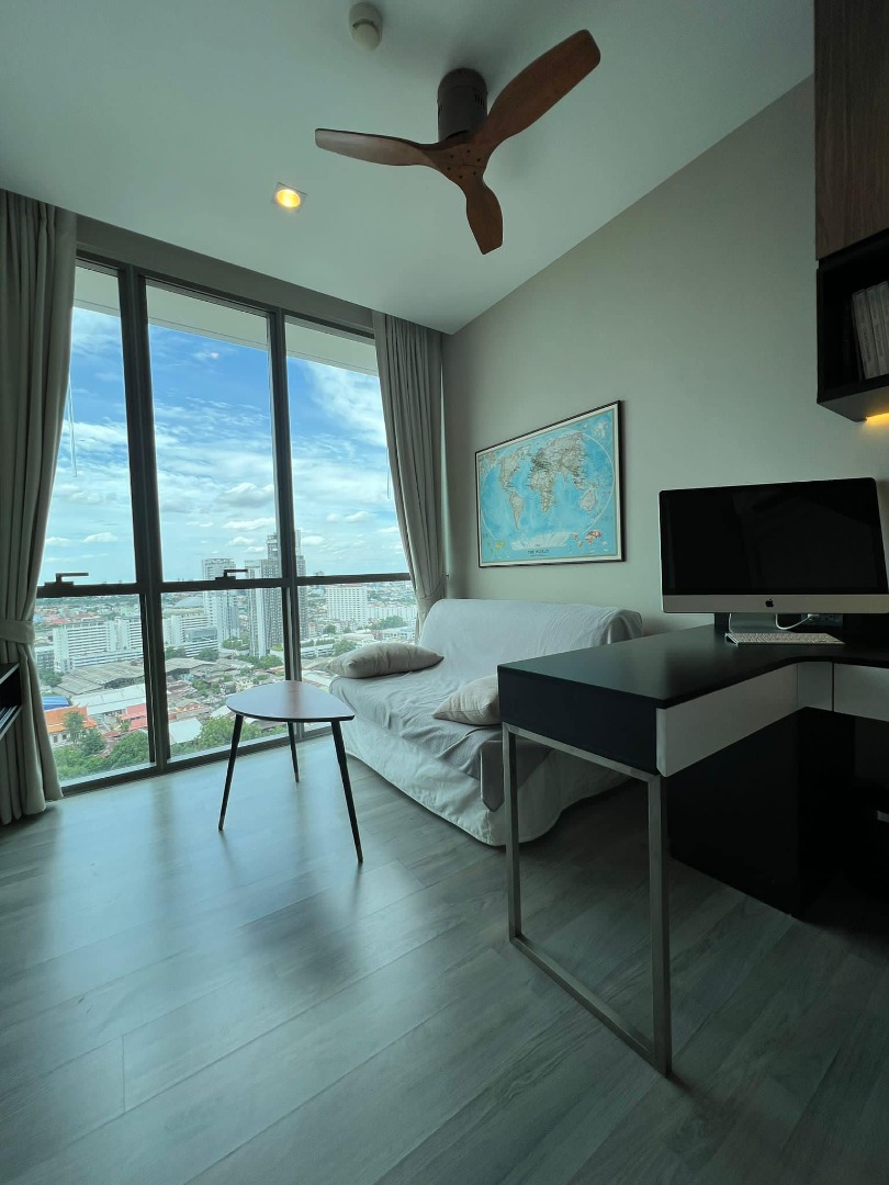 6609-141 Condo for rent in Bangpho,Chaophrayariver,MRTBangpho. 333 RIVERSIDE 2 bedrooms. Fully furnished