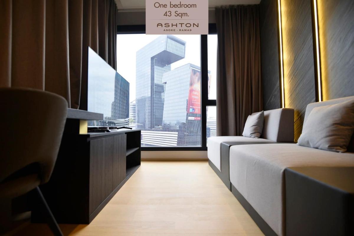 6609-155 Condo for rent. Rama9,Asoke. Ashton Asoke - Rama 9 1 Bedroom. Fully furnished