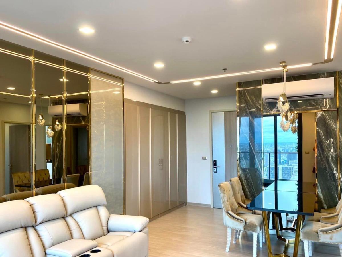 6609-173 Condo for sale in Asoke,Rama9,MRTRama9. One9Five Asoke-Rama9 2 bedrooms. Fully furnished and modern luxury.