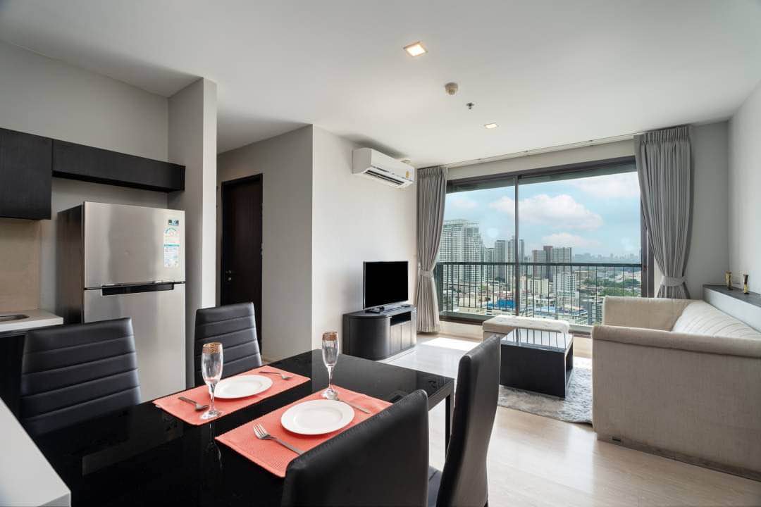 6610-060 Condo for rent Phrakanong,Onnut,BTSPharakanong. Rhythm Sukhumvit 44/1 2 Bedrooms. Fully furnished