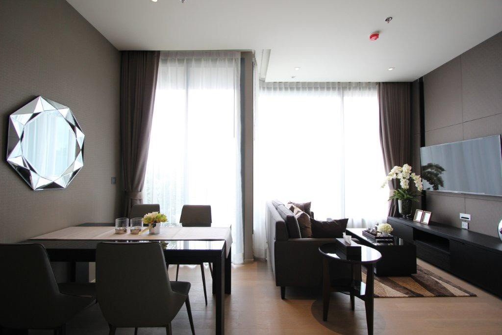 6610-081 Condo for rent. Asoke,Sukhumvit,BTSAsoke. The Esse Asoke 2 Bedrooms. Fully furnished