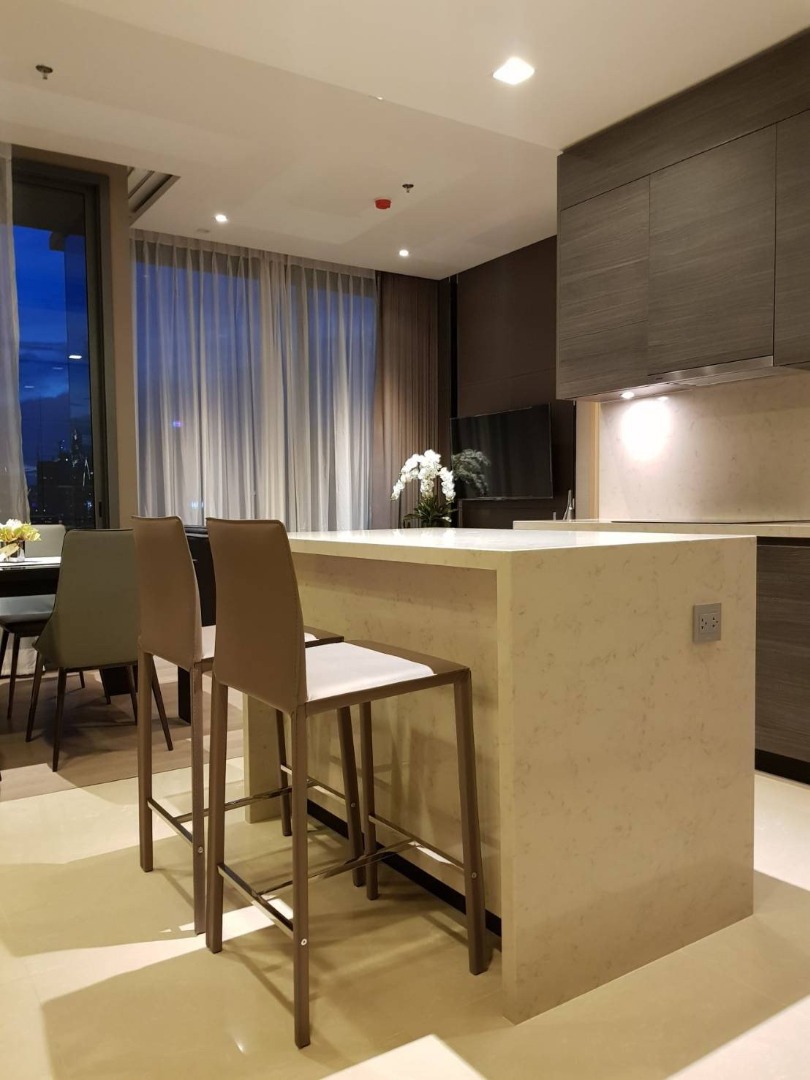 6610-081 Condo for rent. Asoke,Sukhumvit,BTSAsoke. The Esse Asoke 2 Bedrooms. Fully furnished