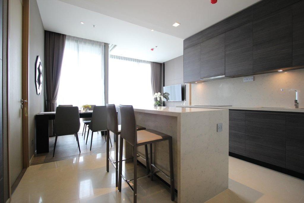 6610-081 Condo for rent. Asoke,Sukhumvit,BTSAsoke. The Esse Asoke 2 Bedrooms. Fully furnished