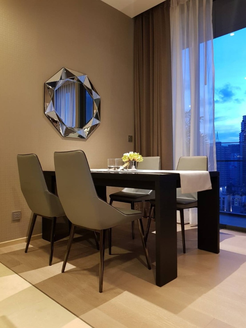 6610-081 Condo for rent. Asoke,Sukhumvit,BTSAsoke. The Esse Asoke 2 Bedrooms. Fully furnished