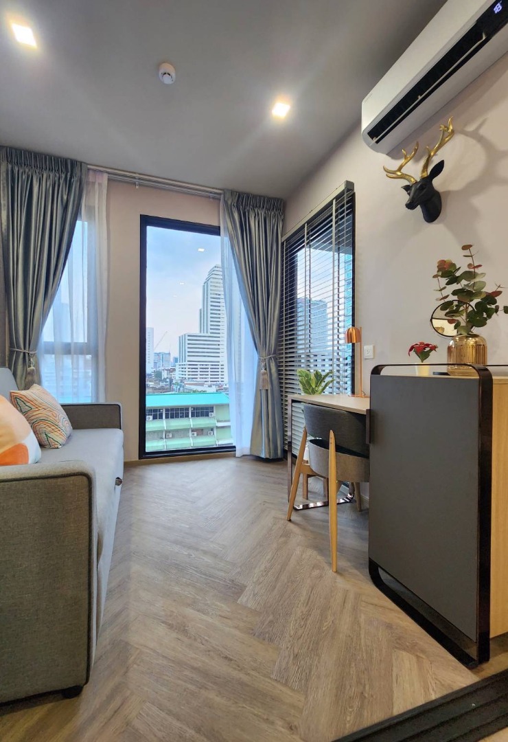 6610-113 Condo for rent in Samyan,Silom,MRTSamyan. Chapter Chula-Samyan 2 bedrooms. Fully furnished