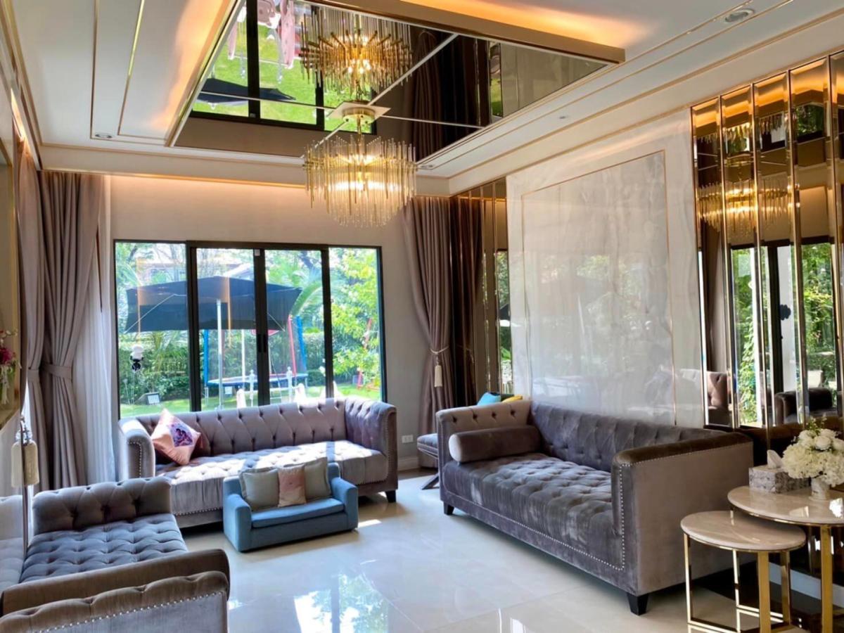 6609-069 ขาย/เช่าบ้านเดี่ยว บุราสิริ พัฒนาการ Burasiri Pattanakarn ตกแต่งเรียบหรูแนว Modern Luxury ด้วยหินอ่อนนำเข้าทั้งหลัง