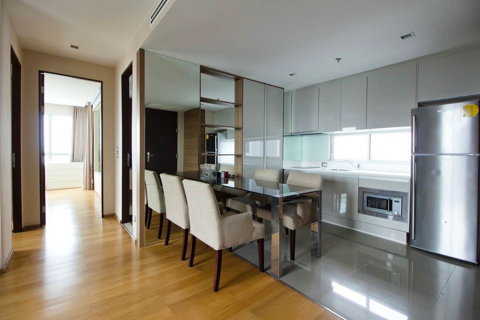 6611-035 Condo for Rent in Asoke, Phetchaburi. The Address Asoke 2 bedrooms. Fully furnished