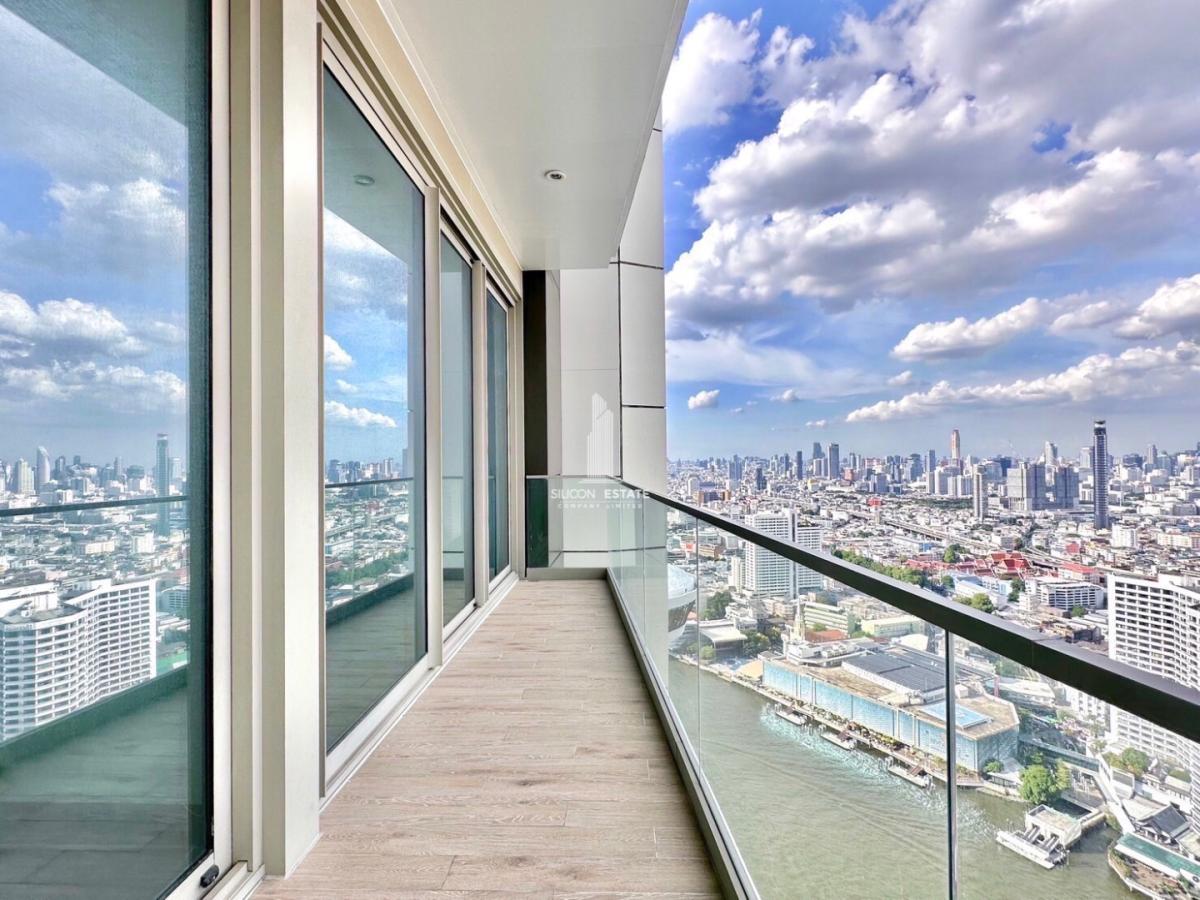 6611-038 ขายคอนโดหรู เจริญนคร กรุงธนบุรี BTSคลองสาน The Residences AT Mandarin Oriental 3ห้องนอน ชั้นสูง