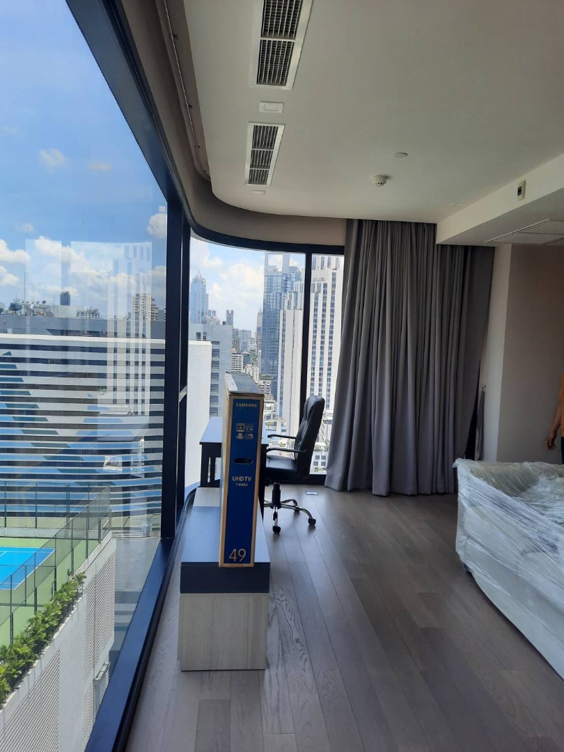 6612-083 ให้เช่า คอนโด สุขุมวิท อโศก BTSอโศก Ashton Asoke 2Beds ชั้นสูง กระจกโค้ง