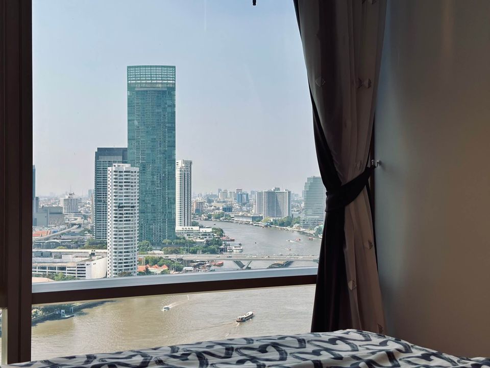 6701-069 ขาย คอนโด สาทร เจริญกรุง BTSสะพานตากสิน Four Season Condo 2ห้องนอน ชั้นสูง