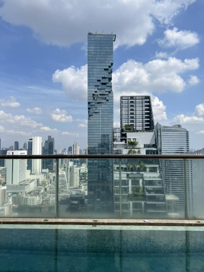 6702-038 ให้เช่า คอนโด สาทร สีลม BTSเซนต์หลุยส์ The Address Sathorn 1ห้องนอน ชั้นสูง