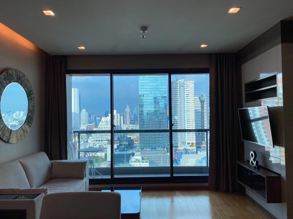 6702-038 ให้เช่า คอนโด สาทร สีลม BTSเซนต์หลุยส์ The Address Sathorn 1ห้องนอน ชั้นสูง