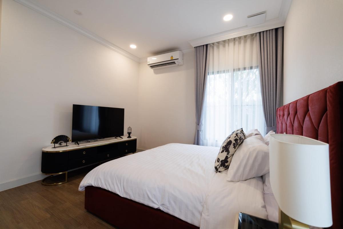 6702-060 ให้เช่า บ้านเดี่ยว2ชั้น พระราม9 กรุงเทพกรีฑา Nantawan Rama9 New Krungthep Kreetha 4ห้องนอน