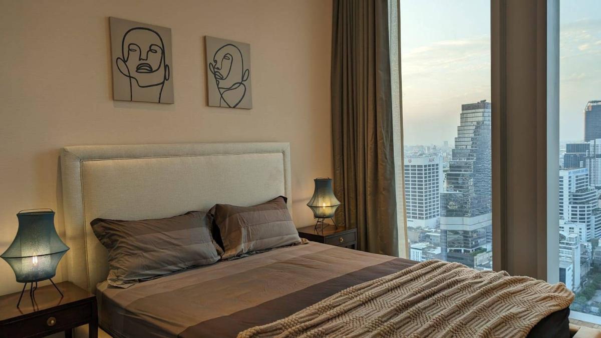 6702-174 ให้เช่า คอนโด สาทร สีลม BTSช่องนนทรี The Ritz-Carlton Residences Bangkok 2ห้องนอน ชั้นสูง