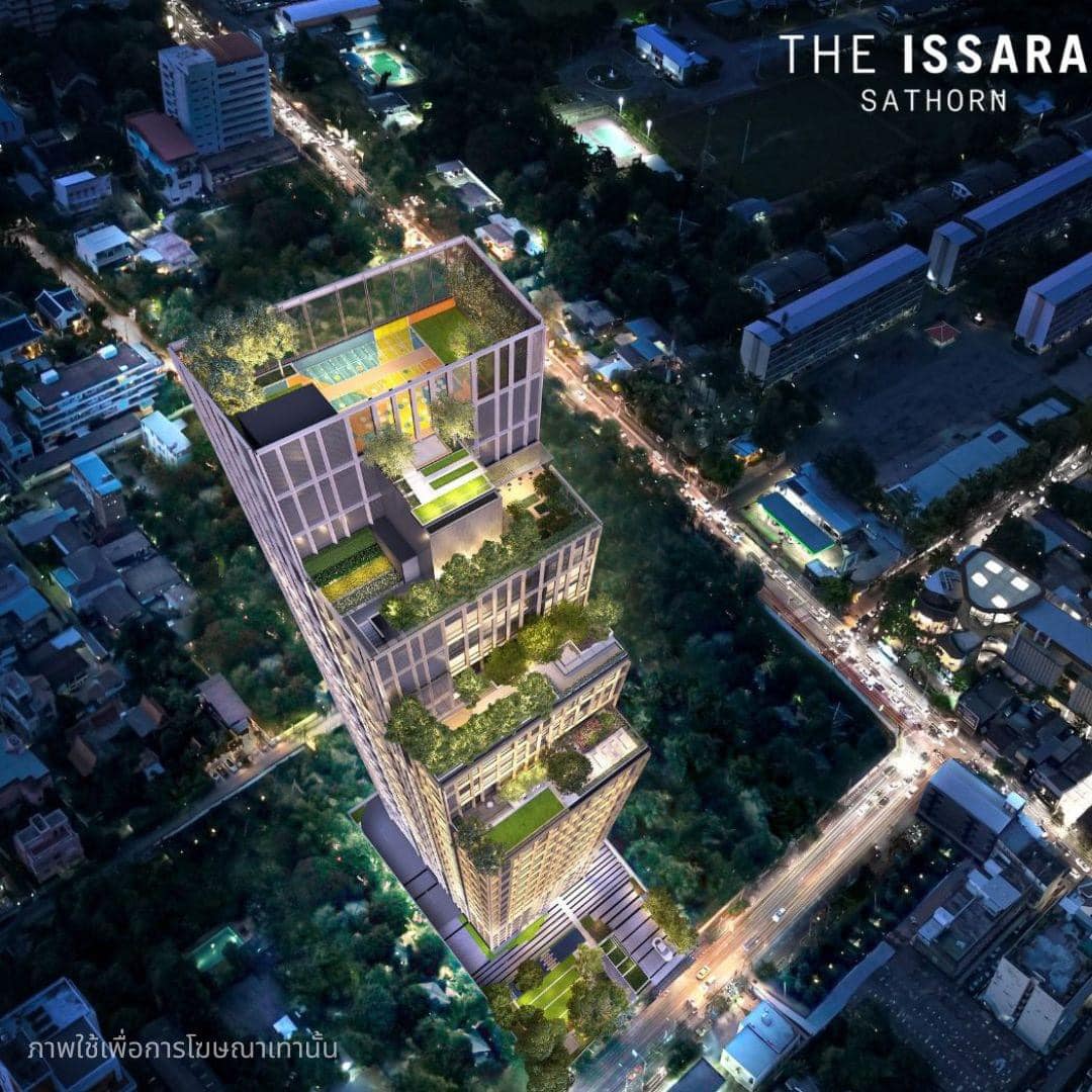 6704-111 ขาย คอนโด สาทร นราธิวาส BTSเซนต์หลุยส์ The Issara Sathorn   1 ห้องนอน