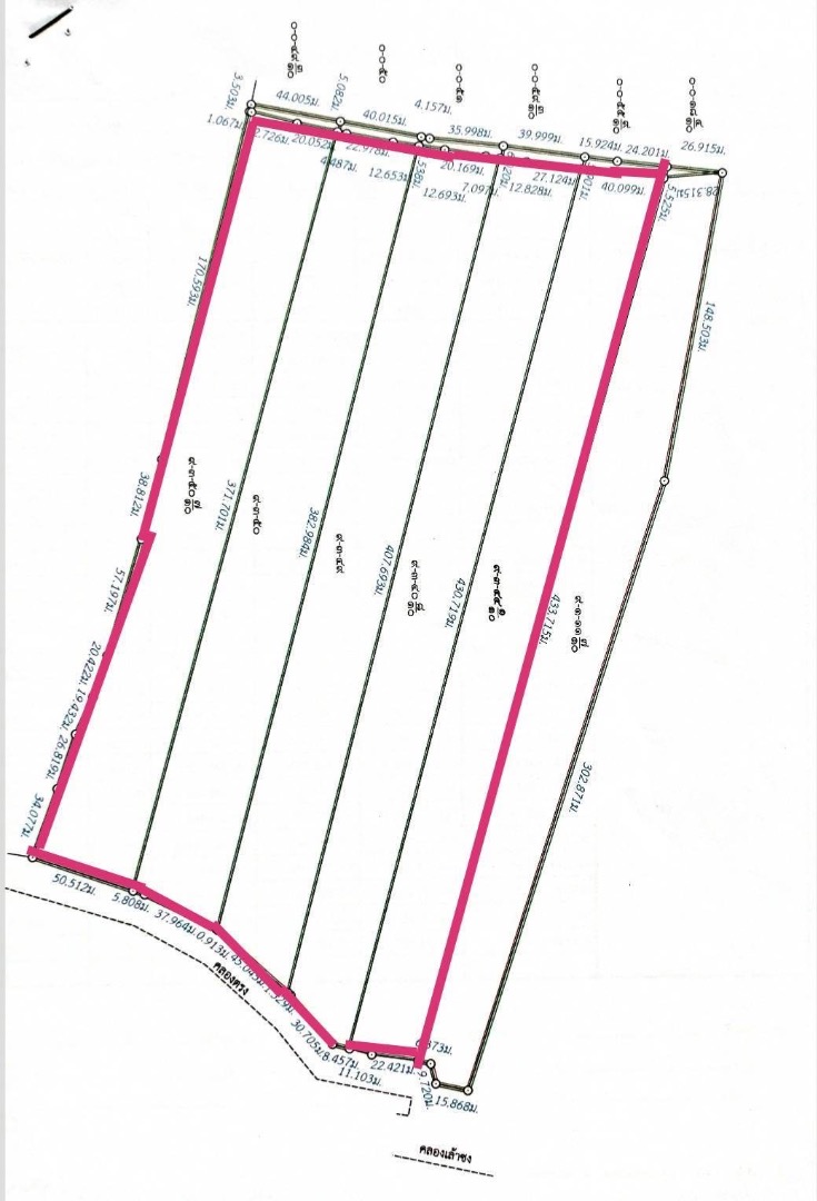 6705-174 ขายที่ดิน ถนน บางนา-ตราด ซอยเจริญเก็บทรัพย์ ทำเลดี ผังสีส้ม  50 ไร่ ถมแล้ว