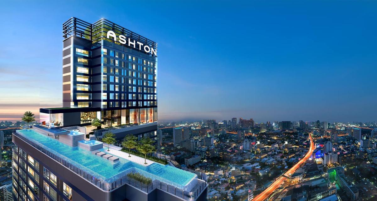 6708-039 ให้เช่า คอนโด สามย่าน หัวลำโพง สีลม MRTสามย่าน Ashton Chula - Silom 1ห้องนอน